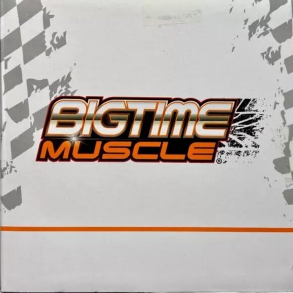 Jada Big Time Muscle 1970 Plymouth Road Runner Orange & Black 1:24 Die-cast NIP - Picture 7 of 15